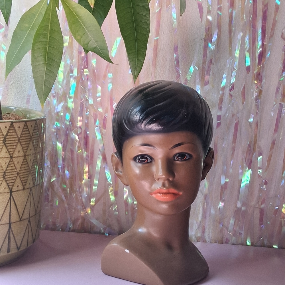 Vintage Polynesian Boy Bust